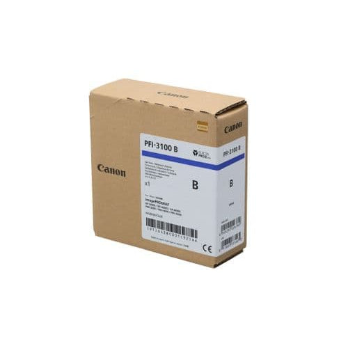 Canon PFI-3100B Genuine Ink Cartridge Blue 160ml 6428C001AA  PFI3100B - Canon PFI-3100 Ink