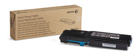 Genuine Xerox 106R02229 Cyan High Capacity Toner Phaser 6600 WorkCentre 6605 6,000 pages