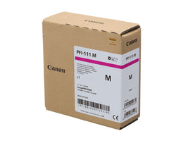 Canon PFI-111M Magenta Ink Genuine Cartridge 160ml 6846C001AA PFI111M TX3200 TX4200