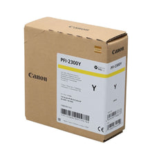Load image into Gallery viewer, Canon PFI-2300Y Genuine Ink Cartridge Yellow 330ml 5280C001AA  PFI2300Y - Canon PFI-2100 Ink