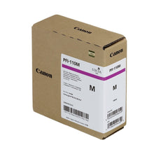 Load image into Gallery viewer, Canon PFI-110M Magenta Ink Cartridge 160ml Genuine