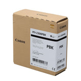 Canon PFI-2300PBK Genuine Ink Cartridge Photo Black 330ml 5277C001AA  PFI2300PBK - Canon PFI-2100 Ink