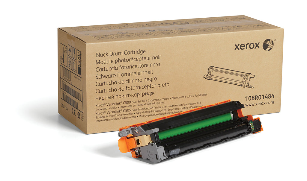Genuine Xerox 108R01484 Black Drum VersaLink C500 C505 40,000 pages