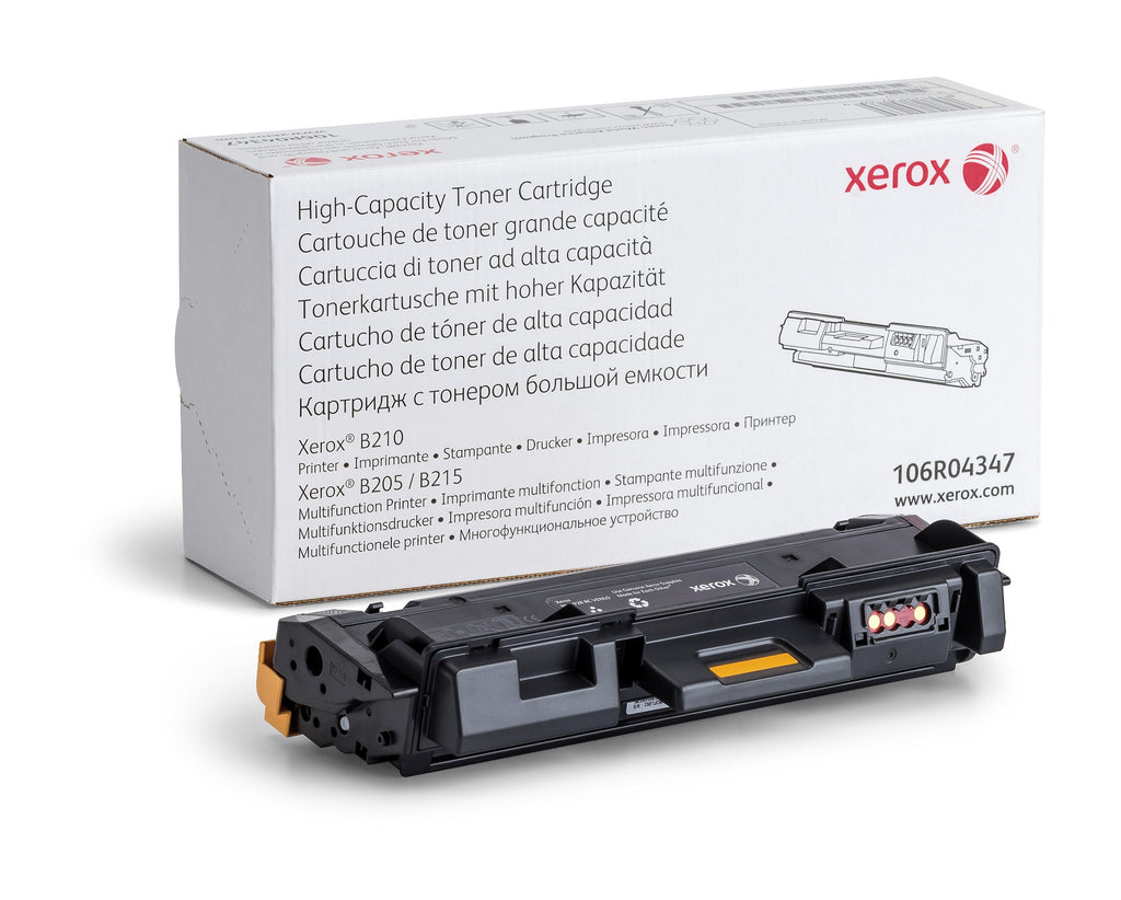 Genuine Xerox 106R04347 Black High Capacity Toner Xerox B205 B210 B215 3,000 pages