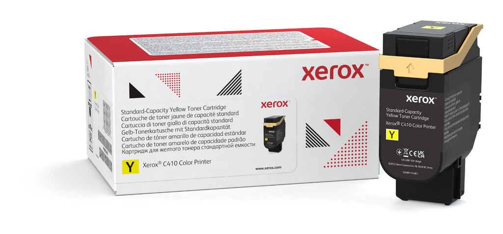 Genuine Xerox 006R04680 Yellow Toner VersaLink C410 C415 2,000 pages