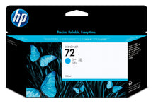 Load image into Gallery viewer, HP Genuine C9371A / No. 72 Cyan Ink 130ml HP DesignJet T 1300