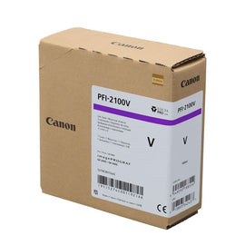 Canon PFI-2100V Genuine Ink Cartridge Violet 160ml 5274C001AA  PFI2100V - Canon PFI-2100 Ink