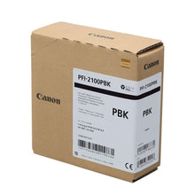 Load image into Gallery viewer, Canon PFI-2100PBK Genuine Ink Cartridge Photo Black 160ml 5266C001AA  PFI2100PBK - Canon PFI-2100 Ink