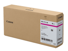 Load image into Gallery viewer, Canon PFI-711M Genuine PFI-711M Ink Cartridge Magneta 700ml 6848C001AA PFI711M TX3200