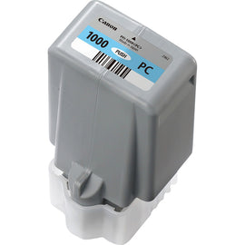 Canon Genuine PFI-1000PC Photo Cyan Ink 0550C001AA 80ml Pro1000 PFI1000PC - PFI-1000 ink