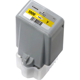 Canon Genuine PFI-1000Y Yellow Ink 0549C001AA 80ml Pro1000 PFI1000Y - PFI-1000 ink