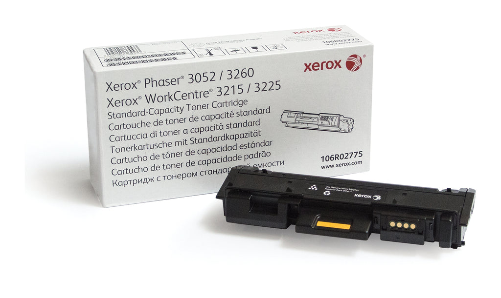 Genuine Xerox 106R02775 Black Toner Phaser 3260 WorkCentre 3215 3225 1,500 pages