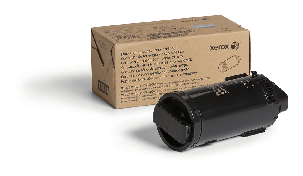 Genuine Xerox 106R03876 Black High Capacity Toner VersaLink C500 C505 12,100 pages