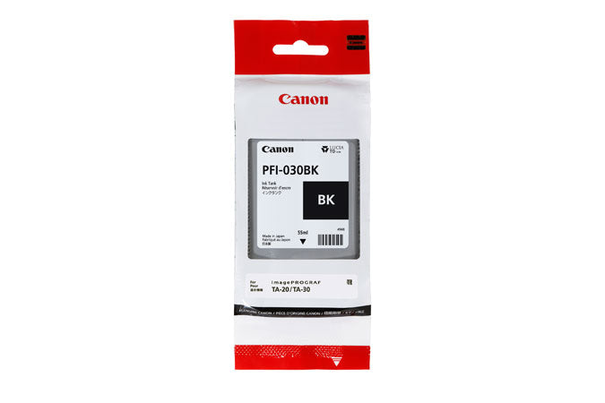 Canon PFI-030BK Photo Black Ink Tank 55ml Genuine