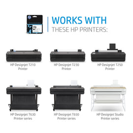 HP Genuine 3ED68A / 712 Ink cartridge magenta 29ml for HP DesignJet T 200