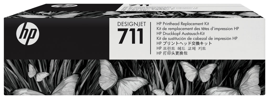 HP C1Q10A 711 Printhead + Ink Cartridge Pack Genuine