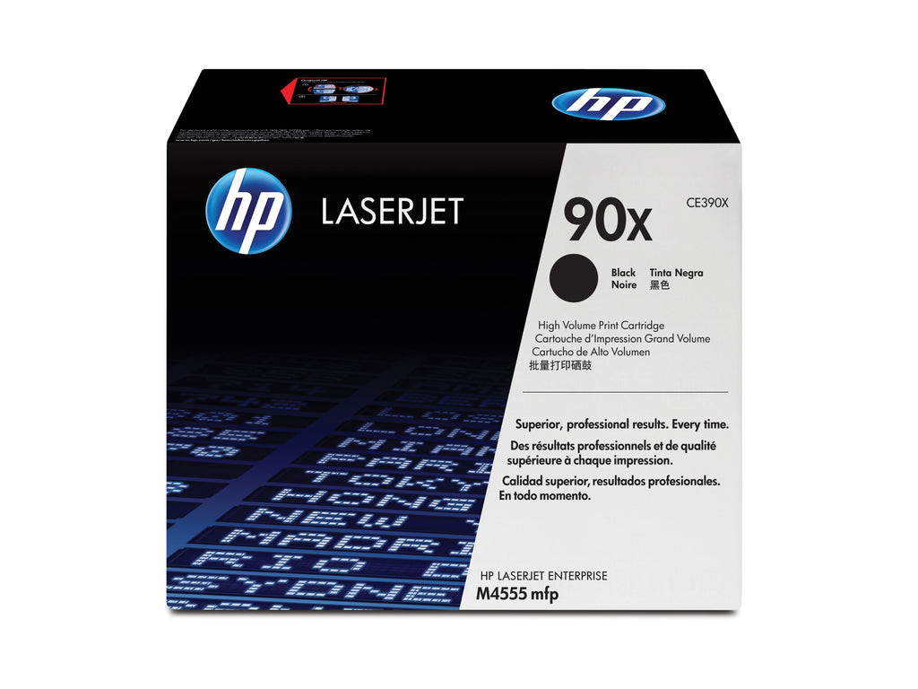 HP CE390X 90X Black Toner Cartridge Genuine