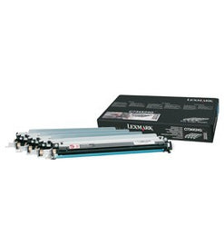 Lexmark Genuine C734X24G Drum kit black cyan magenta yellow, 4x20K pages Pack=4 for Lexmark C 734/736/746/X 746/X 748